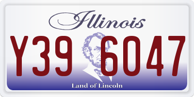 IL license plate Y396047