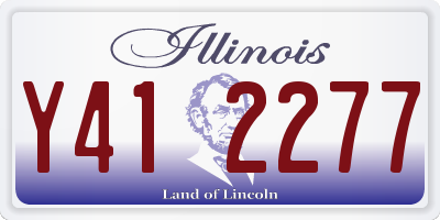 IL license plate Y412277