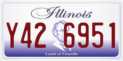 IL license plate Y426951