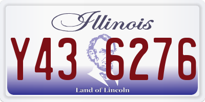 IL license plate Y436276