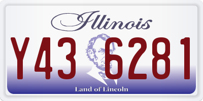 IL license plate Y436281