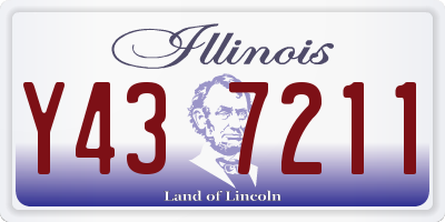 IL license plate Y437211