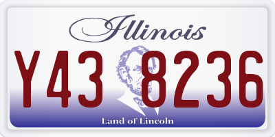IL license plate Y438236