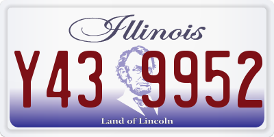 IL license plate Y439952