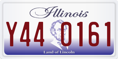 IL license plate Y440161