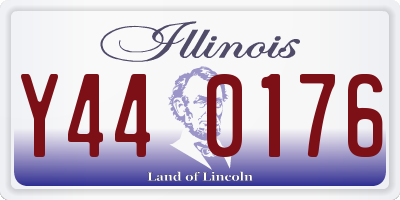 IL license plate Y440176