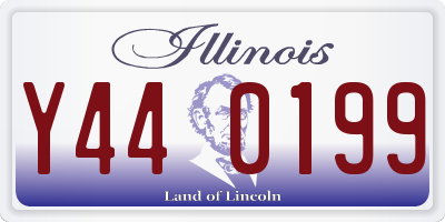 IL license plate Y440199
