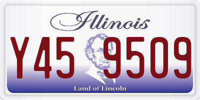 IL license plate Y459509