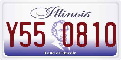 IL license plate Y550810