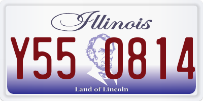 IL license plate Y550814