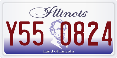 IL license plate Y550824
