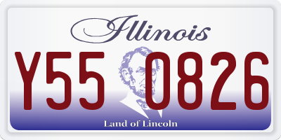 IL license plate Y550826