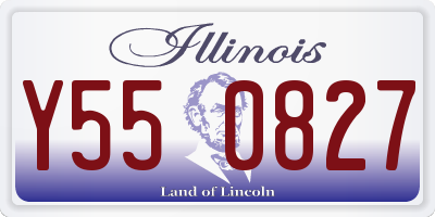 IL license plate Y550827