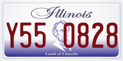 IL license plate Y550828