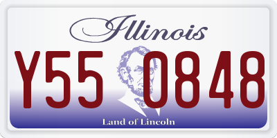 IL license plate Y550848