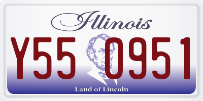 IL license plate Y550951