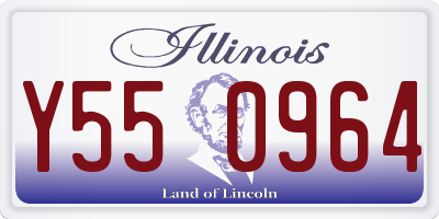 IL license plate Y550964
