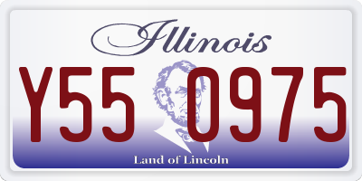 IL license plate Y550975