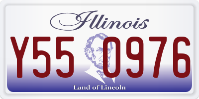 IL license plate Y550976