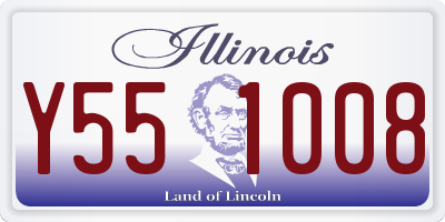 IL license plate Y551008