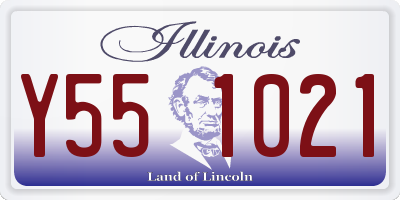 IL license plate Y551021