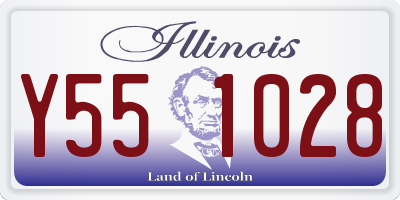 IL license plate Y551028