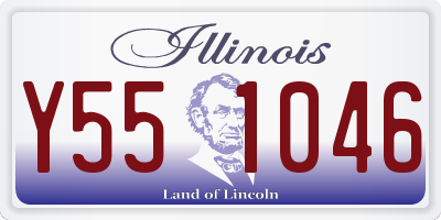 IL license plate Y551046