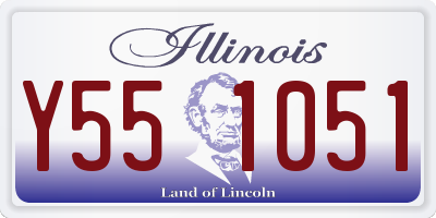 IL license plate Y551051