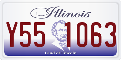 IL license plate Y551063