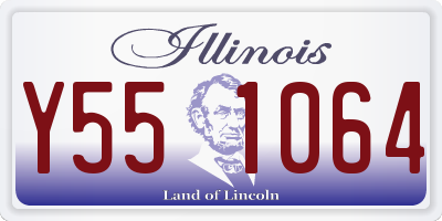 IL license plate Y551064