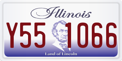 IL license plate Y551066