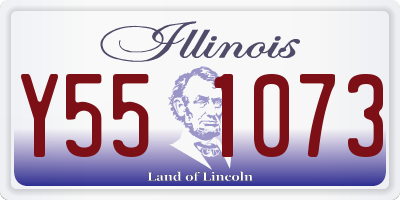 IL license plate Y551073