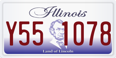 IL license plate Y551078
