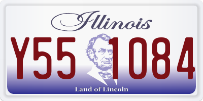 IL license plate Y551084