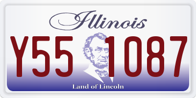IL license plate Y551087