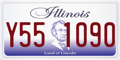IL license plate Y551090