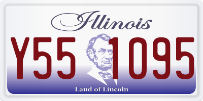 IL license plate Y551095
