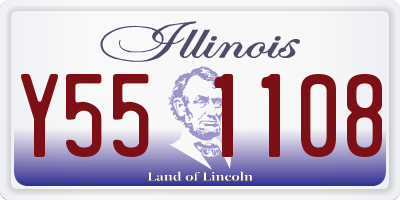 IL license plate Y551108