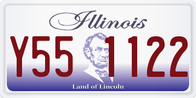 IL license plate Y551122