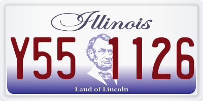 IL license plate Y551126