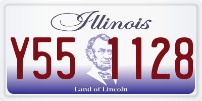 IL license plate Y551128