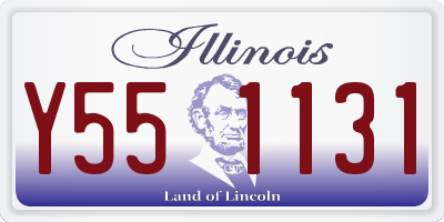 IL license plate Y551131