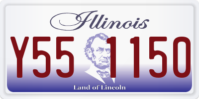 IL license plate Y551150