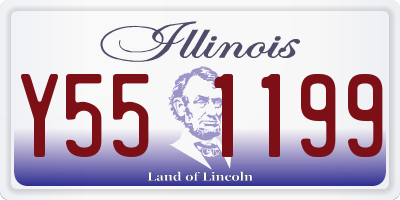 IL license plate Y551199