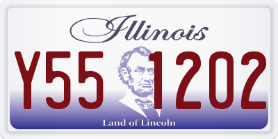 IL license plate Y551202