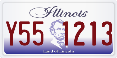 IL license plate Y551213