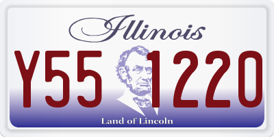 IL license plate Y551220