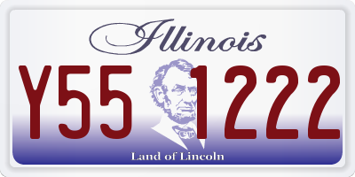 IL license plate Y551222