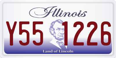 IL license plate Y551226