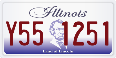 IL license plate Y551251